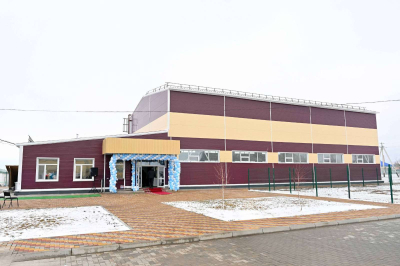 В самом отдаленном селе области Абай открыли современный спорткомплекс