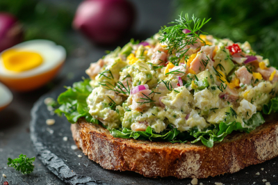 Рыбные консервы не залеживаются, пускаю их в салат с яйцами и рисом: бюджетный рецепт